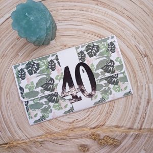 Carte porte-sous 40 ans