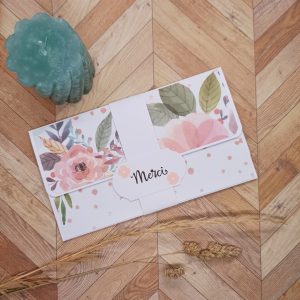 Carte porte-sous pour dire merci
