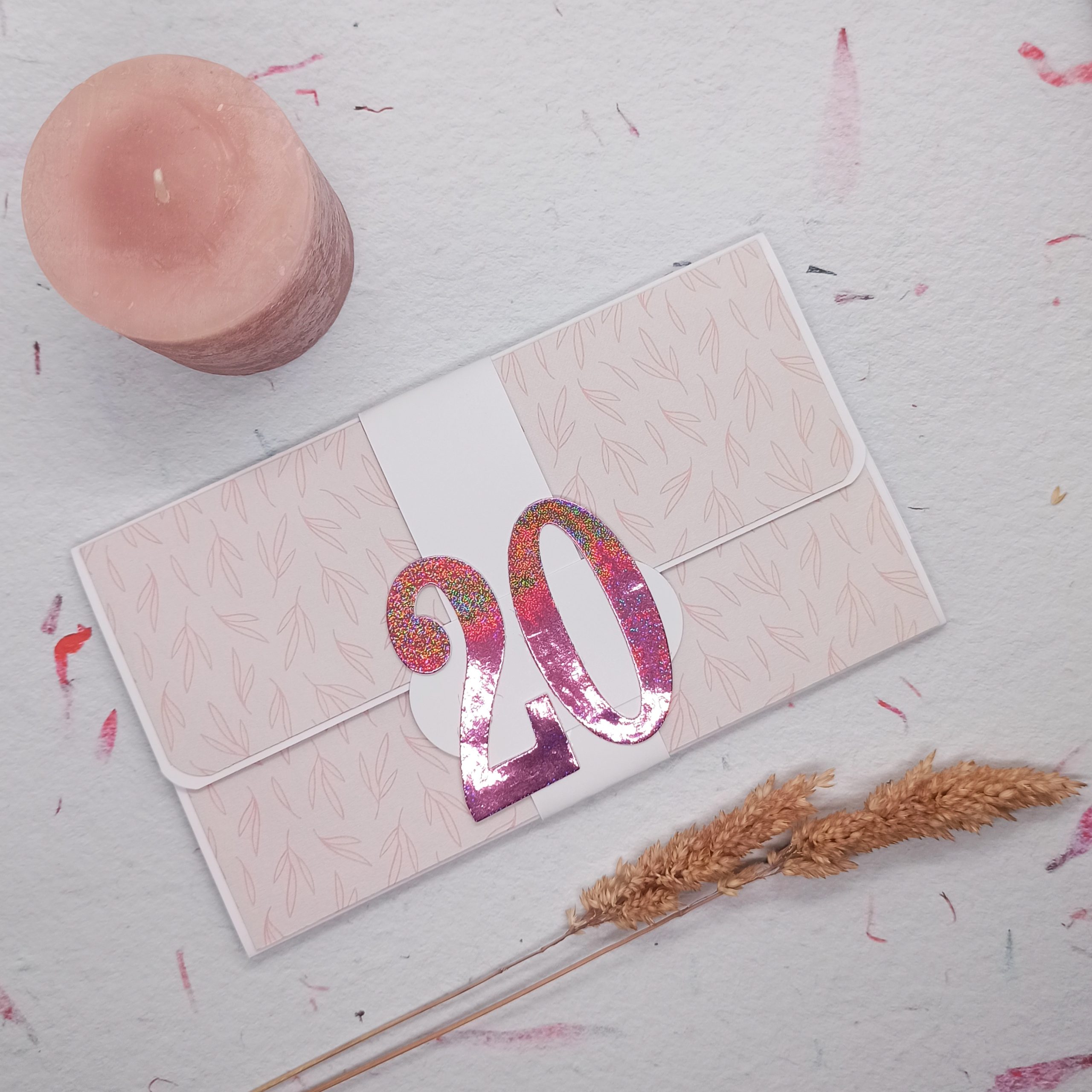 Carte porte-sous 20 ans de mariage – Image 2