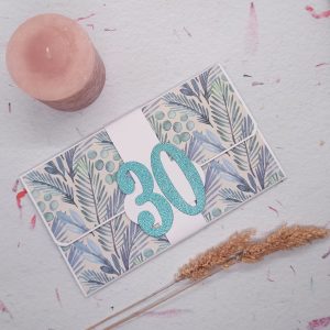 Carte porte-sous 30 ans de mariage