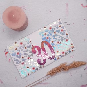 Carte porte-sous 30 ans de mariage