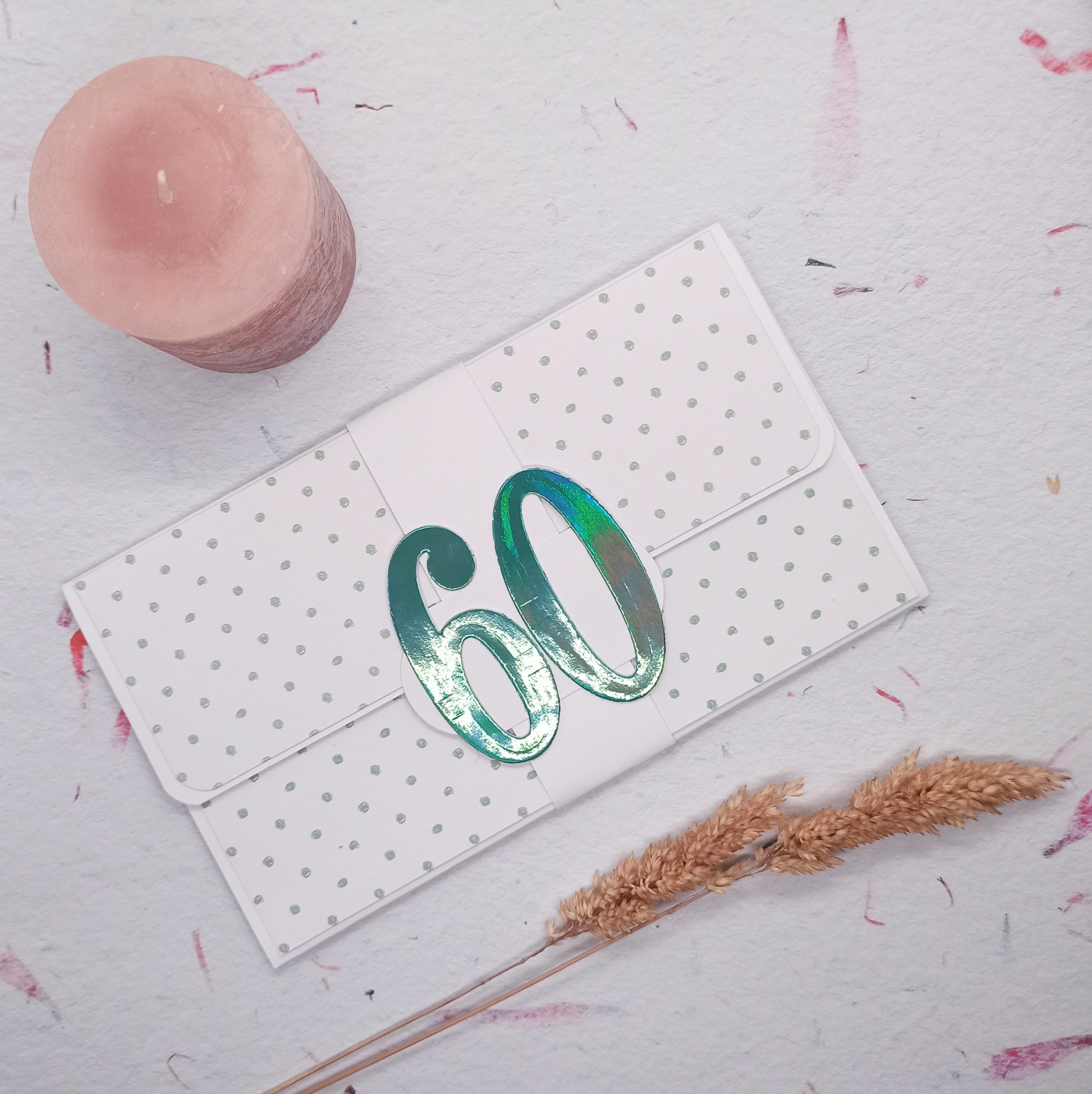 Carte porte-sous 60 ans de mariage – Image 2