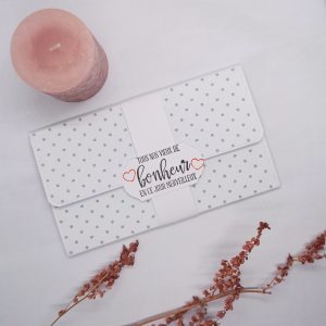 Carte porte-sous mariage