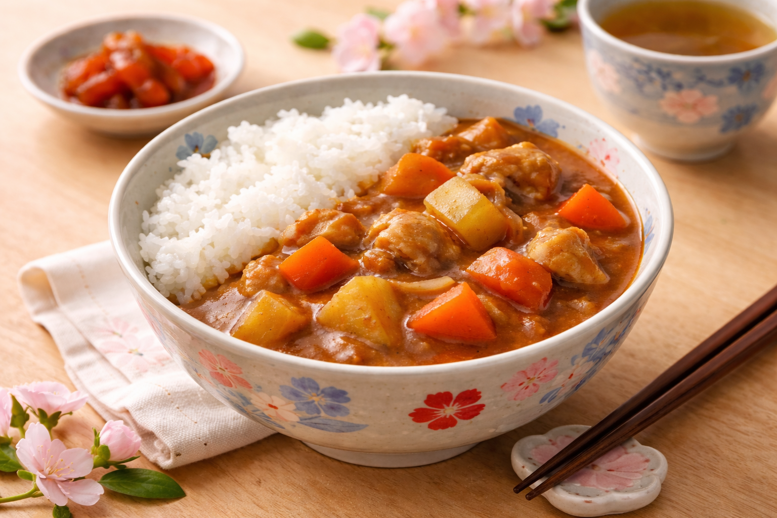 Lire la suite à propos de l’article 🍛 Curry japonais maison (Kare Raisu)