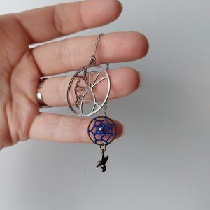 Marque-page bijou, Gingko ~ par Lydie de Créalyd