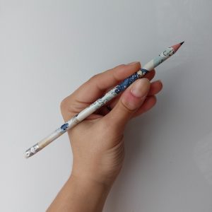 Crayon à papier ~ La Grande Vague de Kanagawa, Hokusai