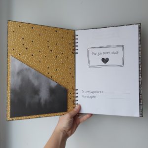 Carnet créatif ~ sur commande