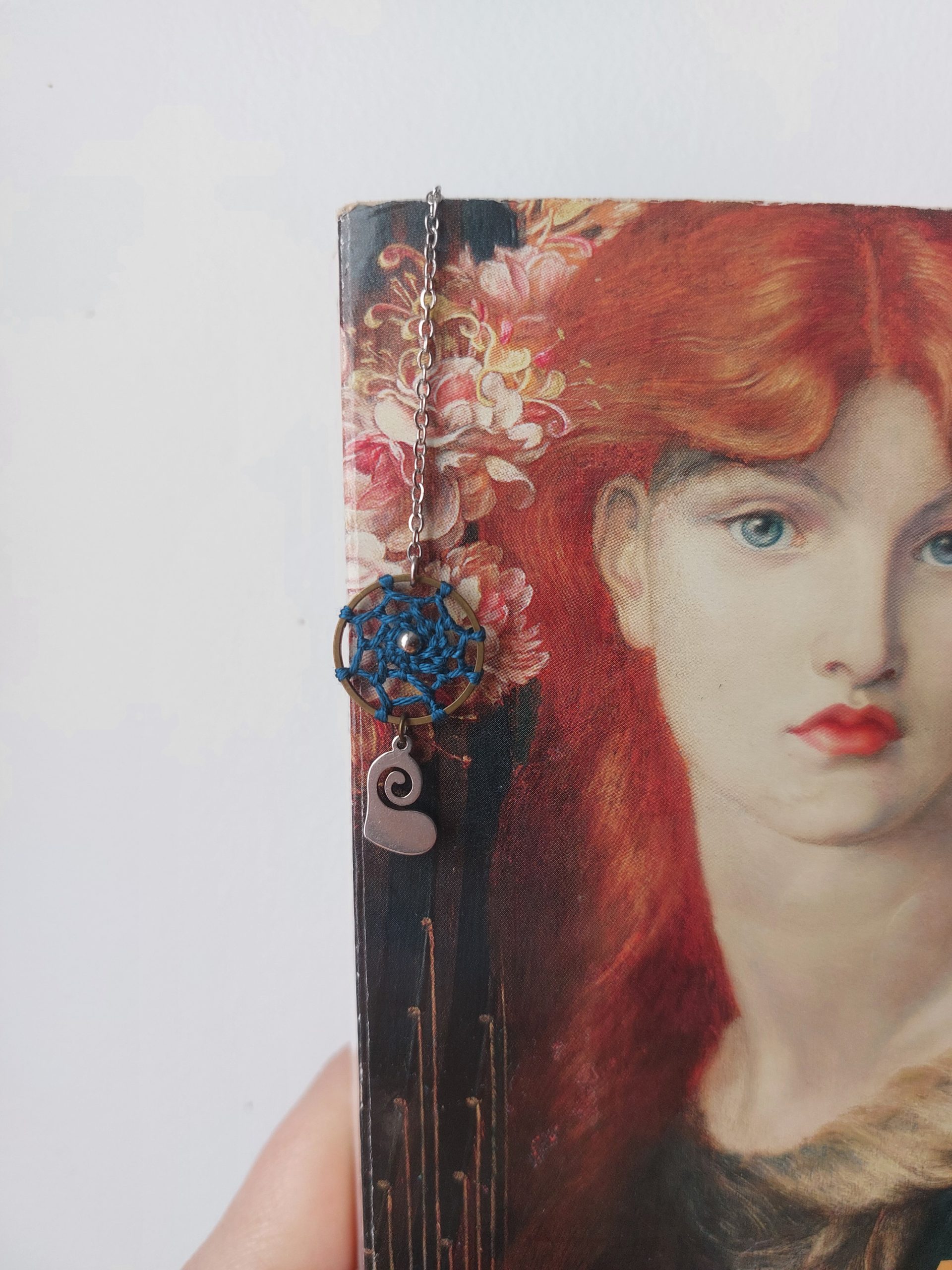 Marque-page bijou, Cœurs ~ par Lydie de Créalyd – Image 2