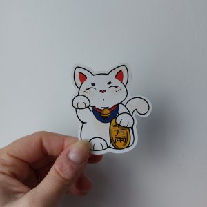 Sticker Maneki Neko ~ by Élodie de Ed Artzone