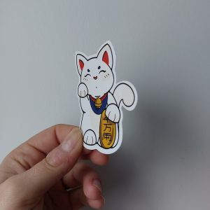Sticker Maneki Neko ~ by Élodie de Ed Artzone