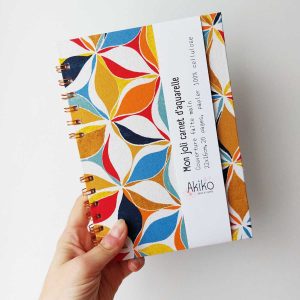 Carnet d’aquarelle personnalisé ~ sur commande
