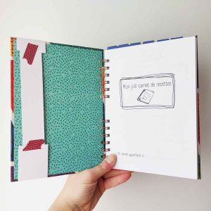 Carnet de recettes personnalisé fait main ~ sur commande