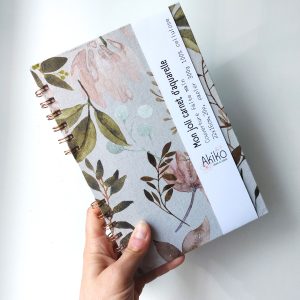 Carnet d’aquarelle fait main ~ différents motifs