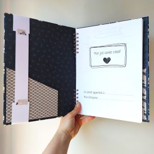 Carnet créatif fait main en Bretagne ~ différents modèles