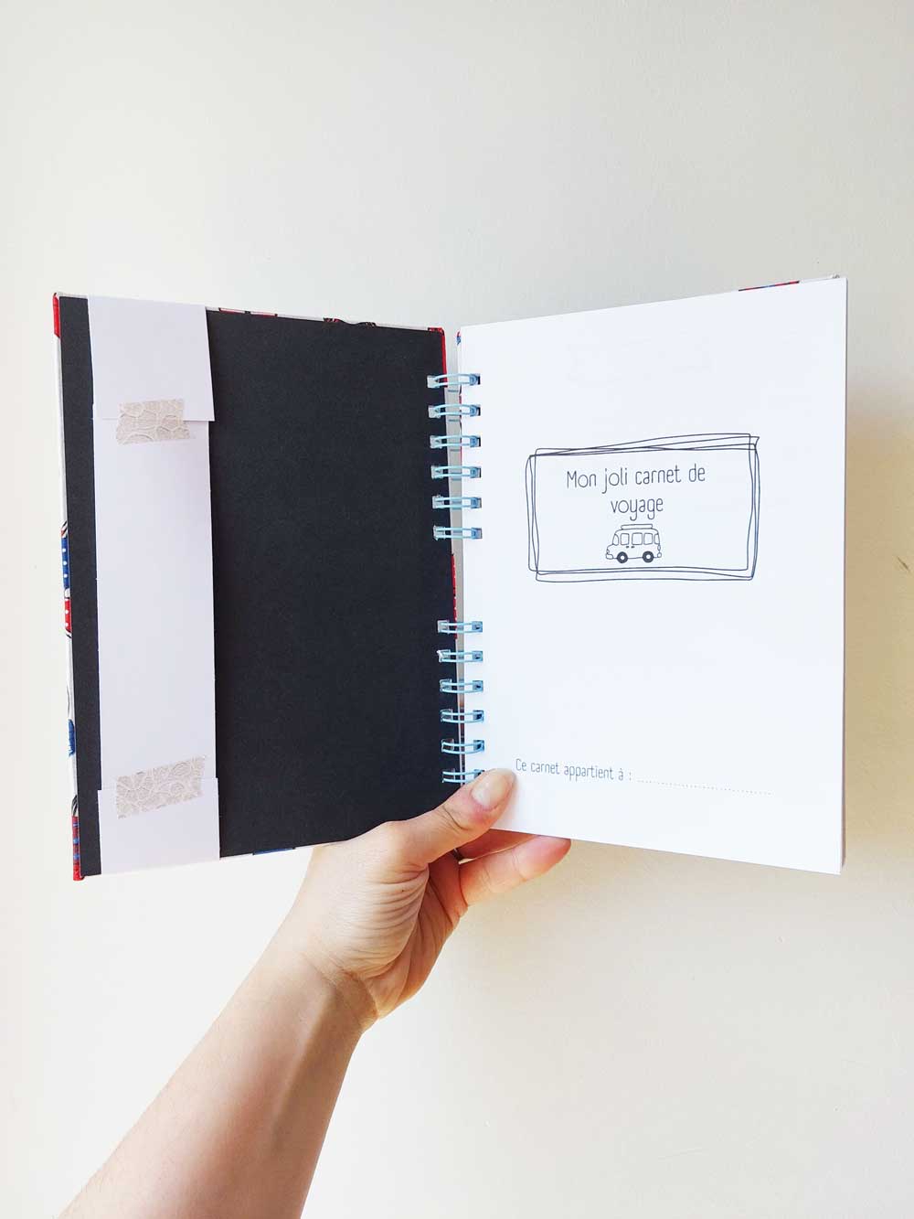 Carnet de voyage personnalisé ~ sur commande – Image 3