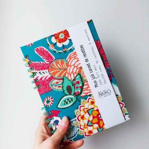 Carnet de recettes à remplir fait main en France ~ différents motifs