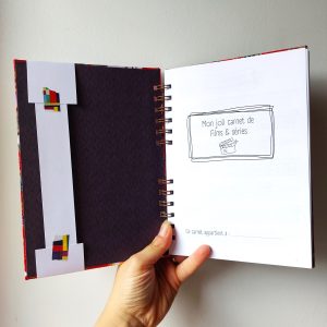 Carnet de films & séries à remplir fait main ~ différents modèles