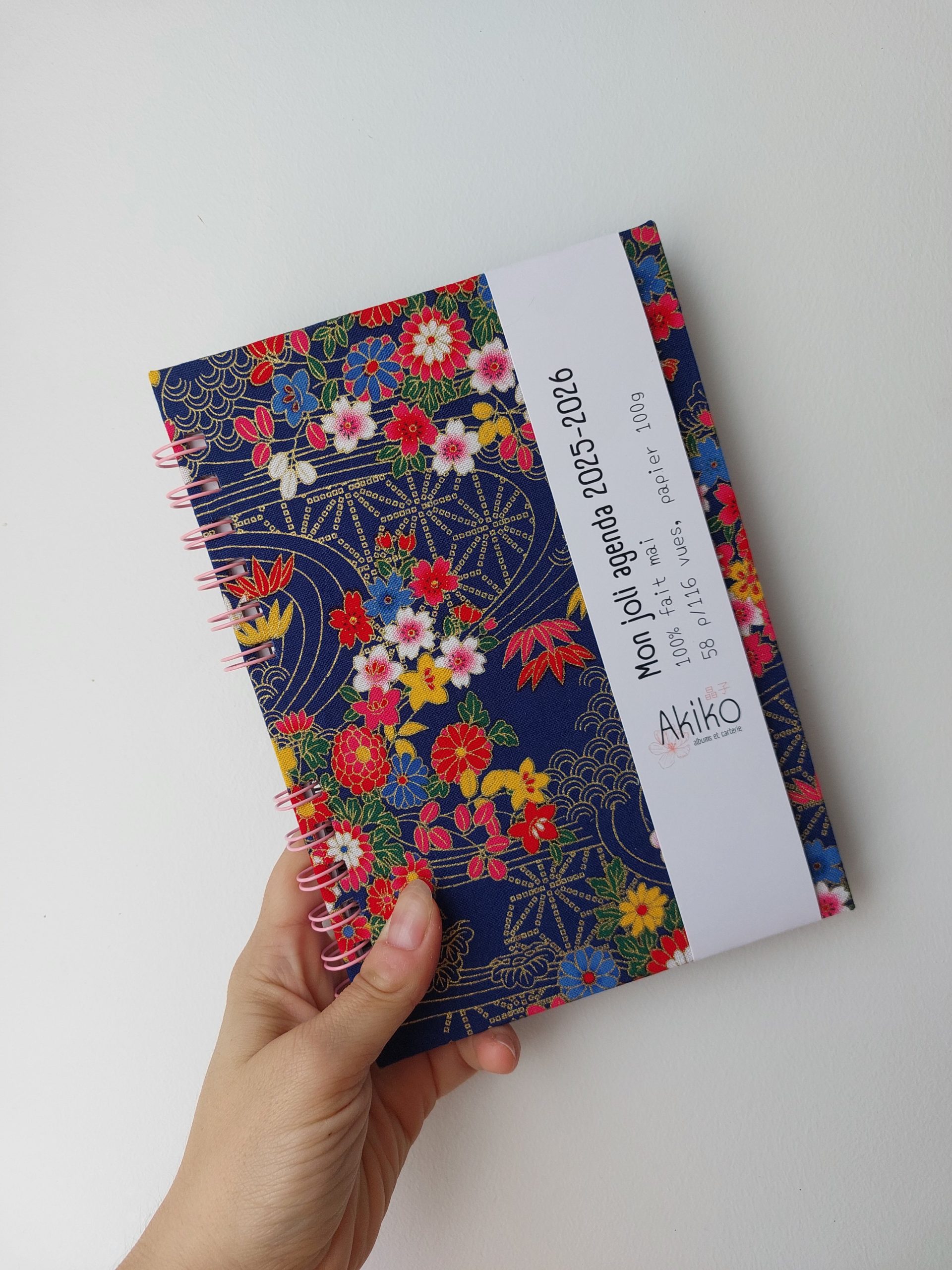 Agenda perso 2025-2026 ~ 1page/semaine ~ sur commande