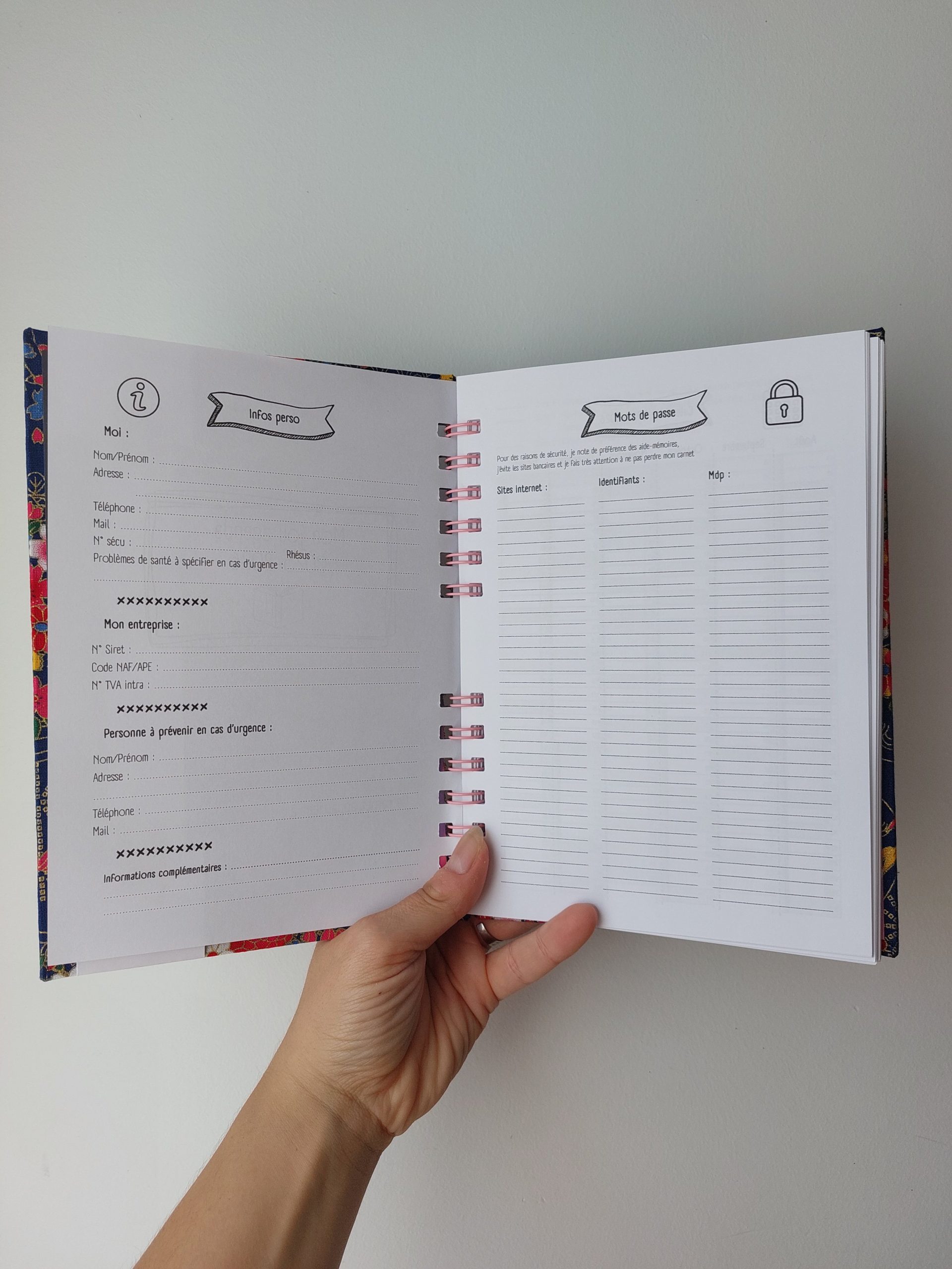 Agenda perso 2025-2026 ~ 1page/semaine ~ sur commande – Image 3