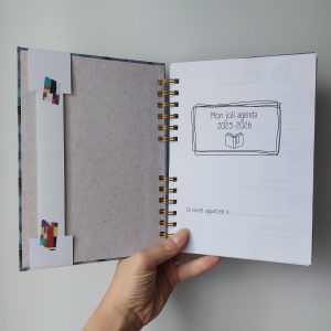 Agenda perso 2026-2027 personnalisé fait main ~ version 2 pages/semaine / PRECOMMANDE