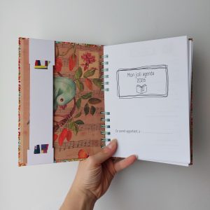 Agenda perso 2026 ~ 2pages/semaine ~ Fleuri