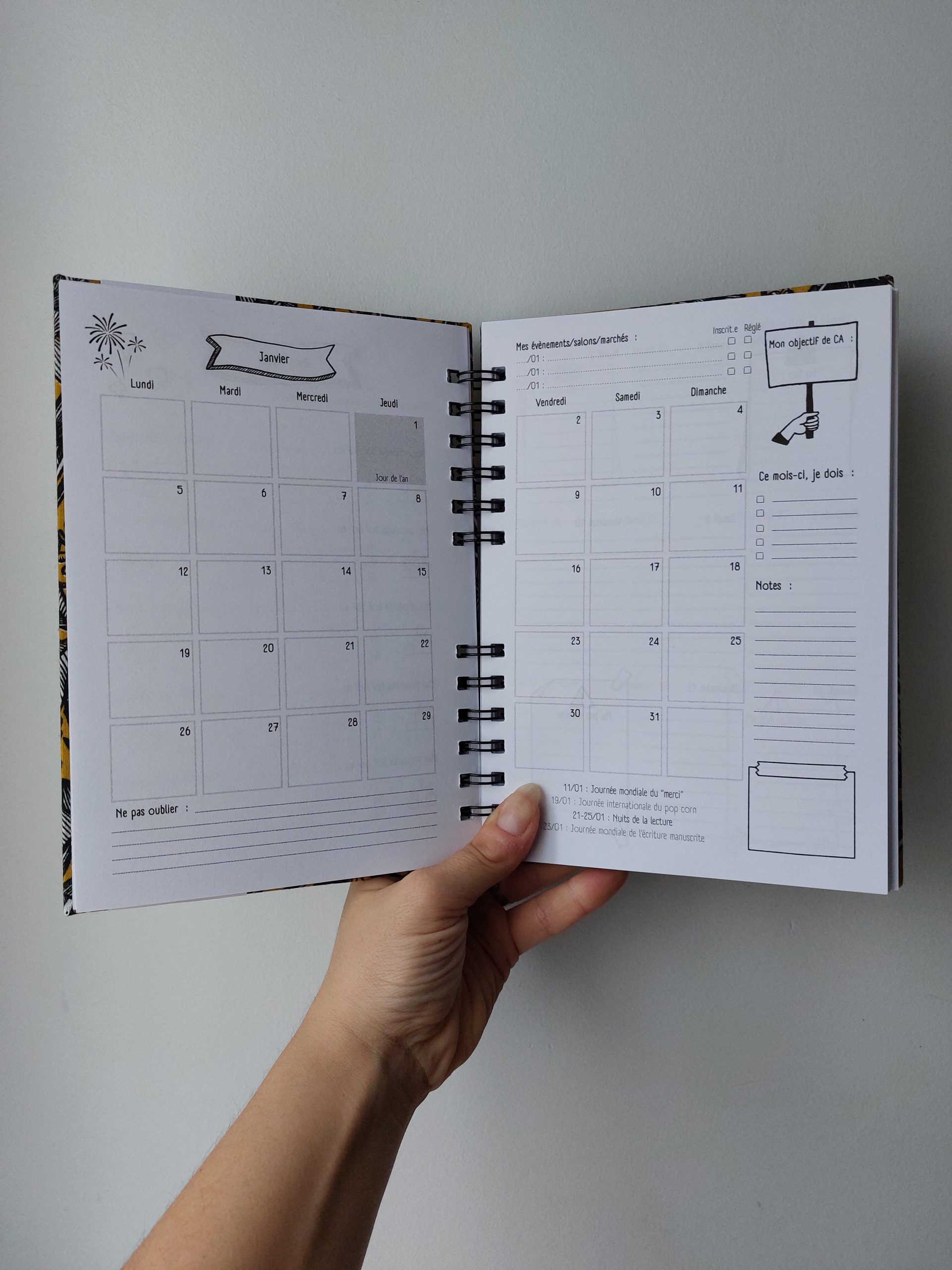 agenda pro 2026 akiko albums et carterie