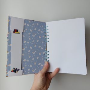 Carnet de notes blanc ~ Baskets