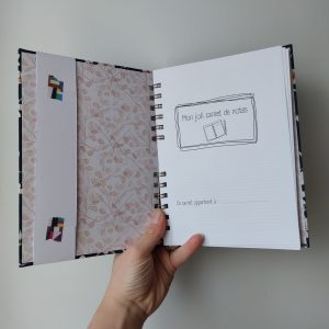 Carnet de notes avec lignes ~ Sakura