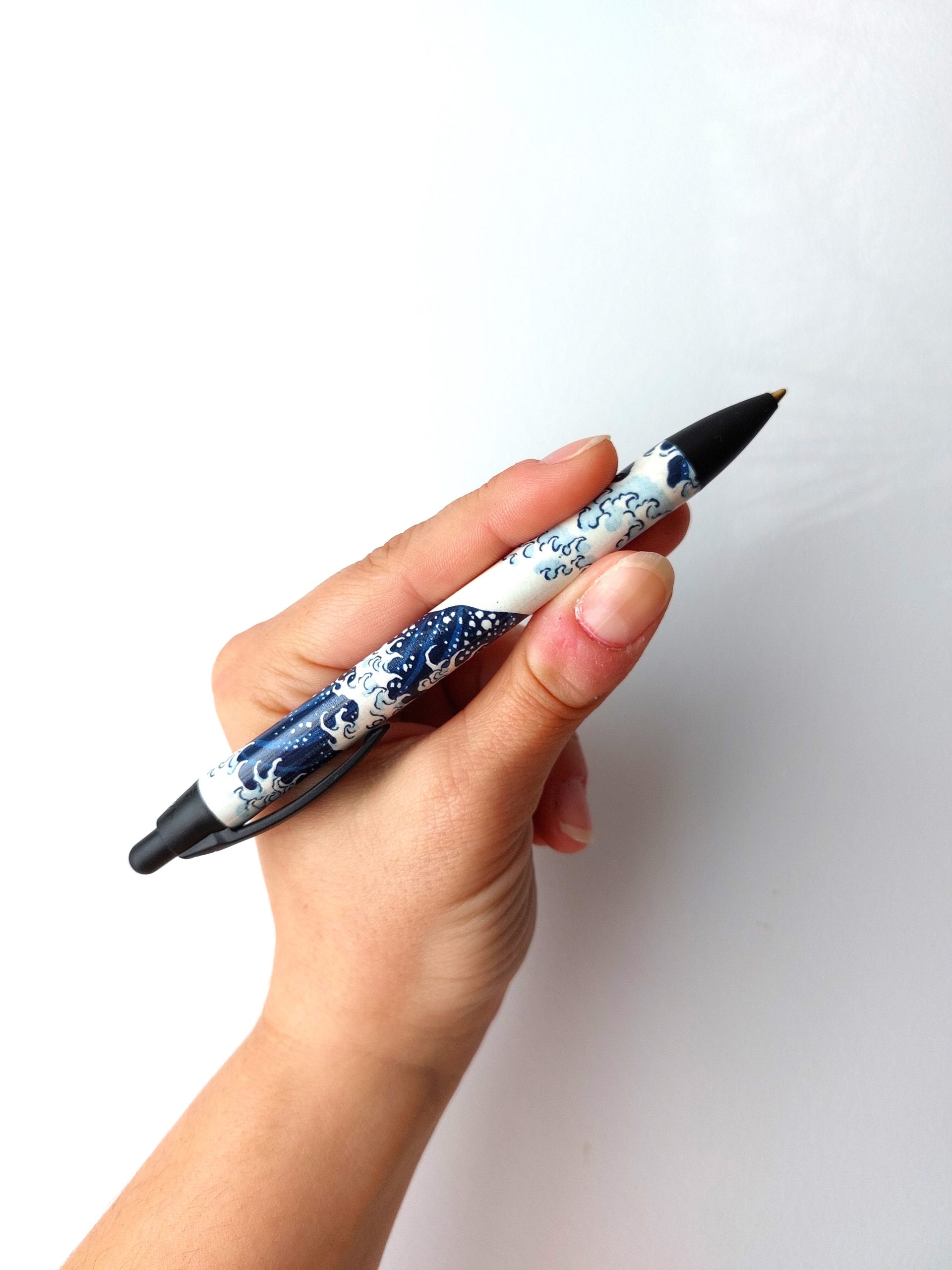 Stylo Bic La grande vague de Kanagawa Hokusai